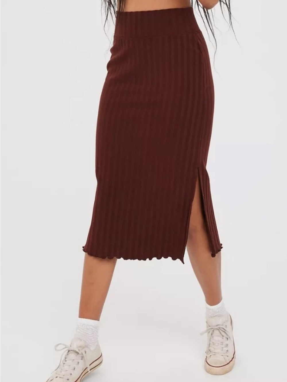 Offline By Aerie Ribbed Skirt, Size Medium